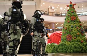 Hong Kong protesters returned to streets on Christmas Day