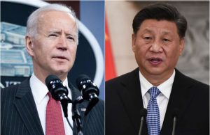 The first direct contact between Biden and the Chinese president. The first direct contact between Biden and the Chinese president.