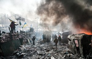 Russian strikes hit western Ukraine as offensive widens.