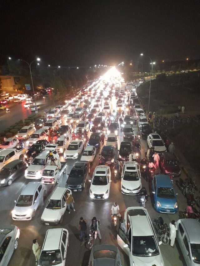 Hundreds Of thousands hit Pakistani streets to protest Imran Khan's ouster