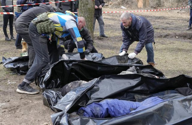 Russia faces global outrage over bodies in Ukraine’s streets Russia faces global outrage over bodies in Ukraine’s streets.
