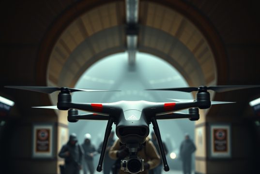 NATO Holds Drone Warfare Exercise at London Underground Station NATO Holds Drone