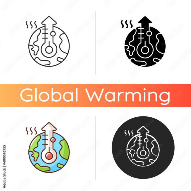 Global Warming Icon Global Warming Icon