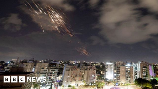 Iran Launches Missile Attacks Israel Escalating Iran Launches Missile Attacks Israel Escalating
