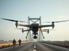 Ukrainian drones cripple Russian supply bridges with asphalt strikes Ukrainian troops crippling