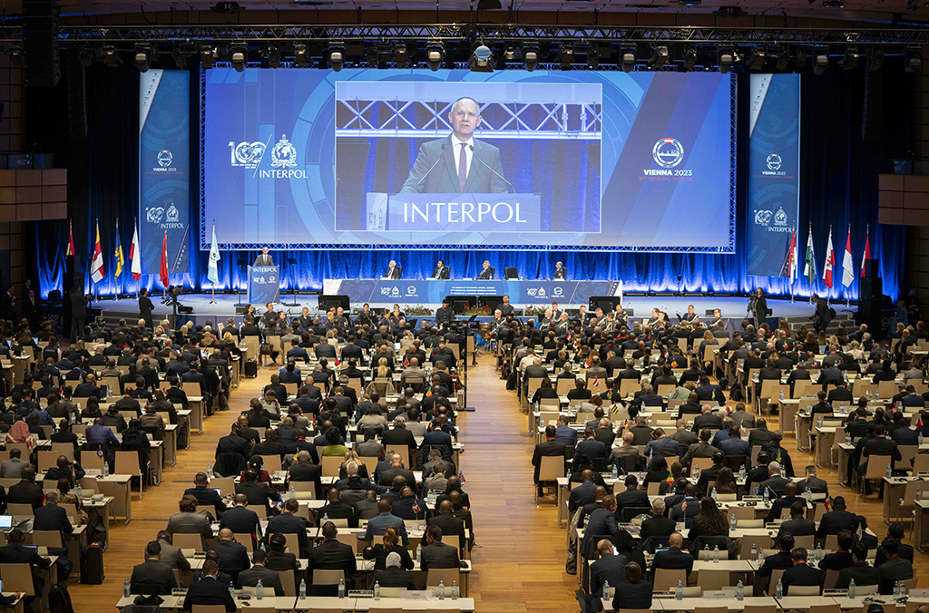 Interpol Conference Meeting With International Law Enfo