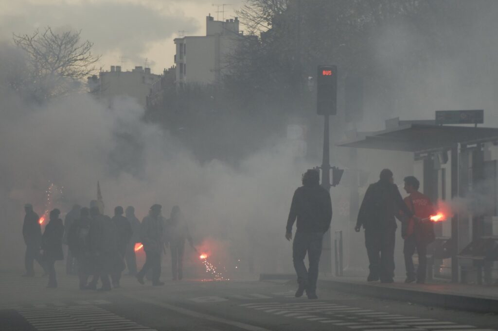 Half a Million Protesters Sweep France as Student Unrest Widens